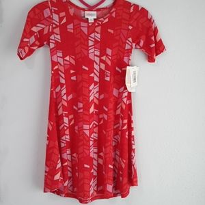 LuLaRoe Adeline Girl's Dress - Size 8 BNWT